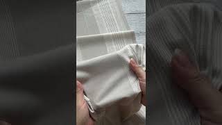 Cotton Rayon Linen Texture Stripes Grey [200901BD]