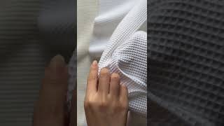 Cotton Mini Waffle [210819 GY-1540]