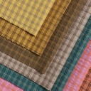 Cotton Seersucker Rustic French Checked [CY-170615 ]