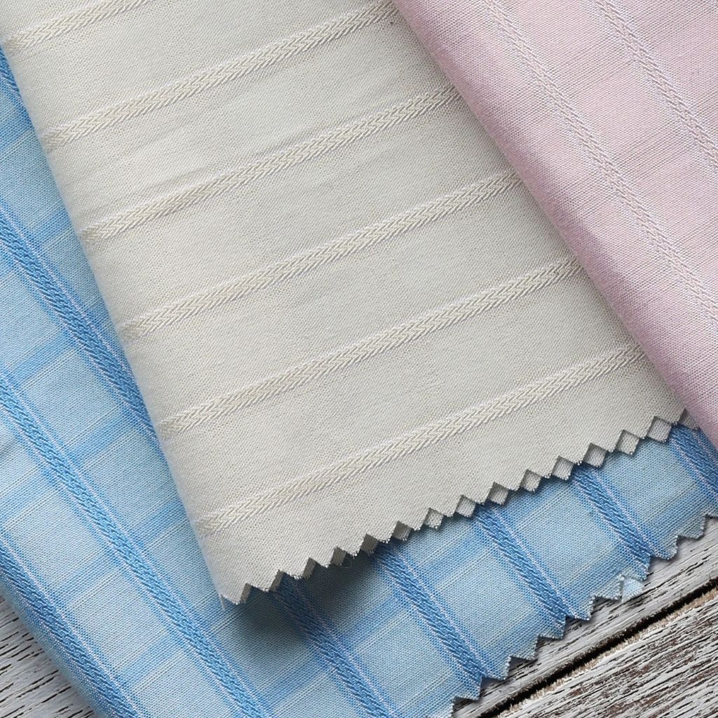 Cotton Rayon Dobby Check #8903
