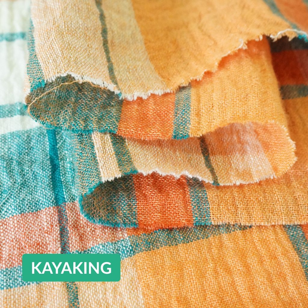 Pure Linen Crinkle Yarn Dyed [BD210502]
