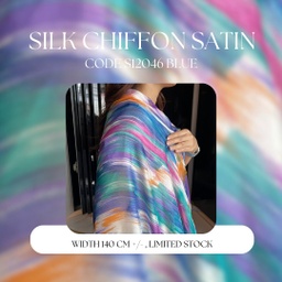 [S 12046] SUTRA PRINT SS050 / S 12046 BLUE L.140