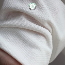 [KP21D951] HEMP ORGANIC PIQUE